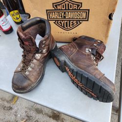 Men's Sz8  Harley Davidson  6"  Boots