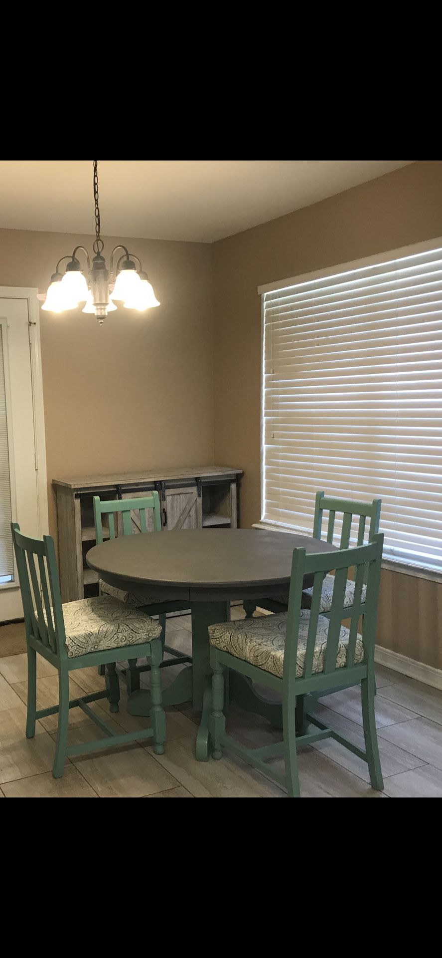 Refurbished Table And Chairs 