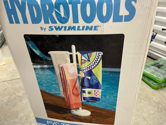 Pool towel rack