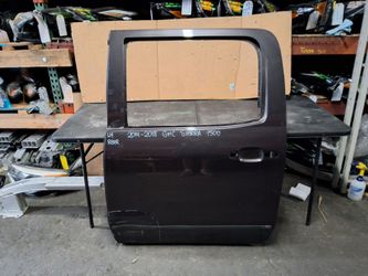 2014-2015-2016-2017-2018 GMC SIERRA 1500 LEFT SIDE REAR DOOR OEM USED #12009