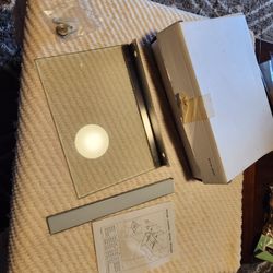 2 - NEW HANGING GLASS SHELVES $20 EACH