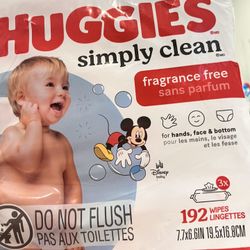 Huggies Wipes 