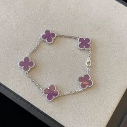 Van Cleef & Arpels Bracelet Violet Flower Bracelet 💜