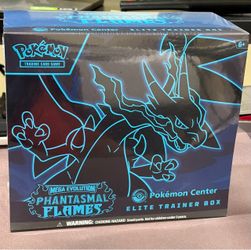 Pokemon Phantasmal Flames Pokemon Center Elite Trainer Box