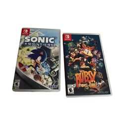 Nintendo Switch Games Bubsy Sonic Frontiers 