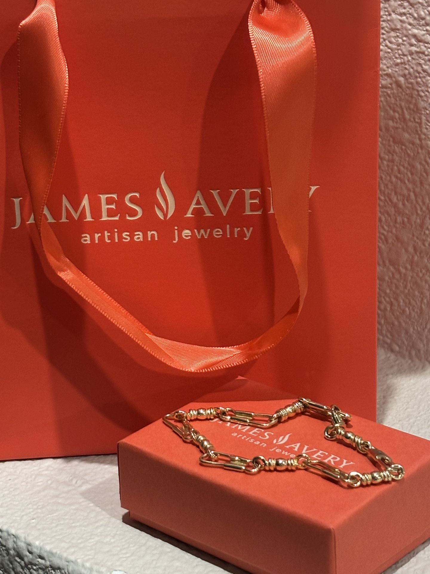 James Avery Fisher of Men Bracelet – 14K Yellow Gold