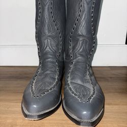 Dan Post Men's Grey Deertan Bucklace Cowboy Boots,  DP26646  size - 10EW