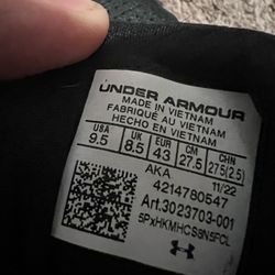 Under Armor Shoes Men 9.5 