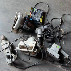 Lot Of Saw And Drill Stable Gun
