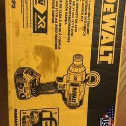 7/16. High Torque Impact Wrench With 2 X5 Ah Batteries And Charger 