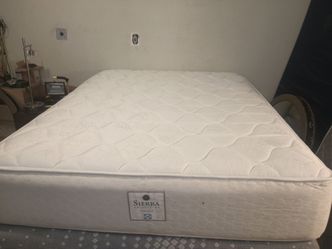 Sealy queen mattress and box spring