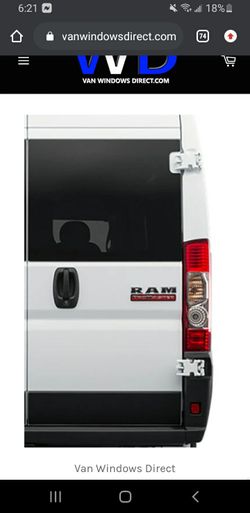 Dodge Ram Rear Passenger Window