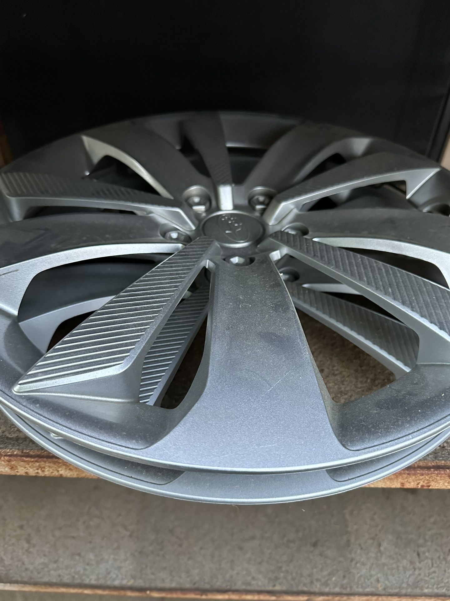 Free: 2 Wheel Covers/Hub Caps.