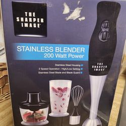 THE  SHARPER  IMAGE  STAINLESS  BLENDER