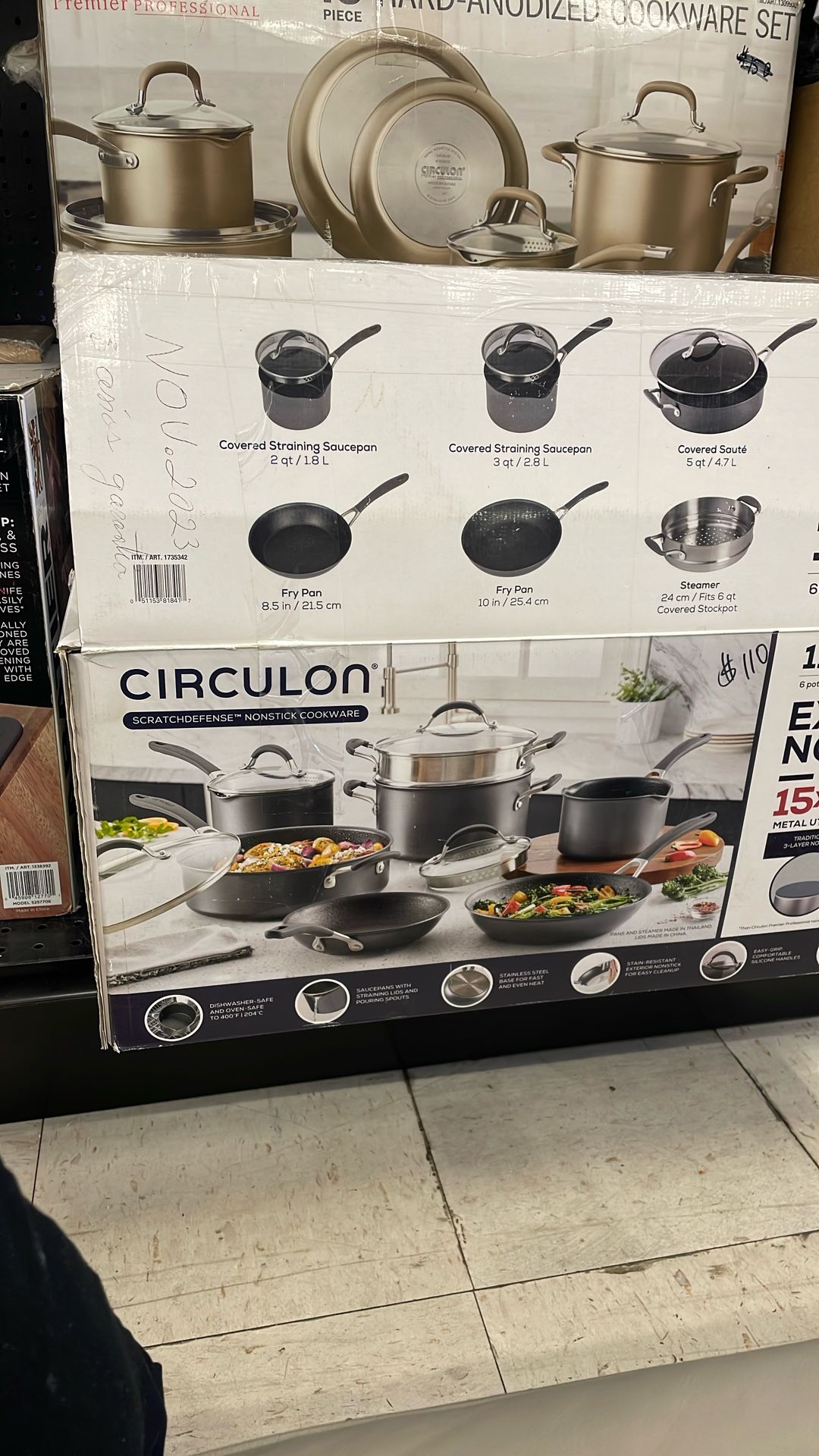 SCRATCHDEFENSE™ NONSTICK COOKWARE