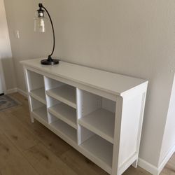 Threshold White Console / Bookcase