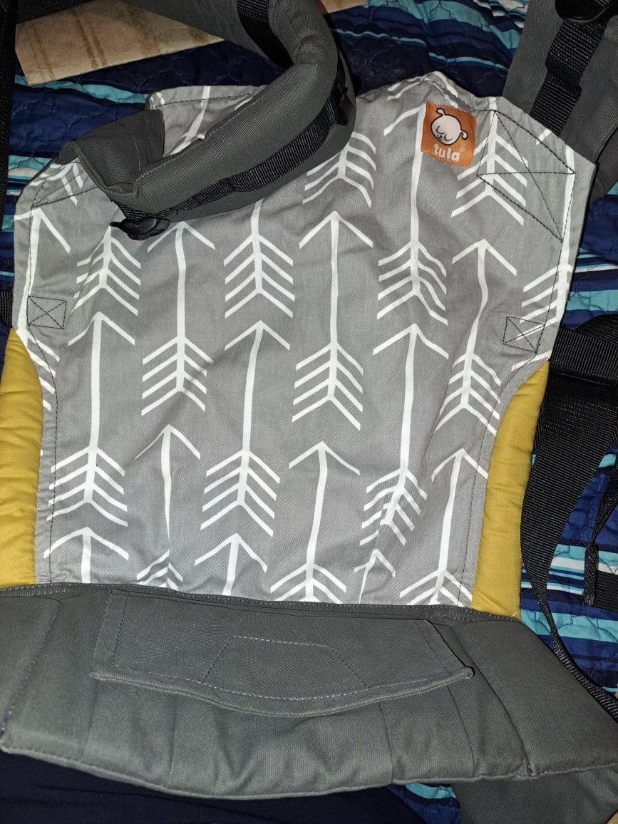 Tula Baby Sling ARCHER print With Newborn Insert & Hood