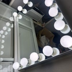 White Makeup Vanity 