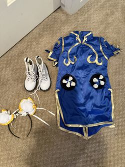 Chun Li 2T Costume Baby girl