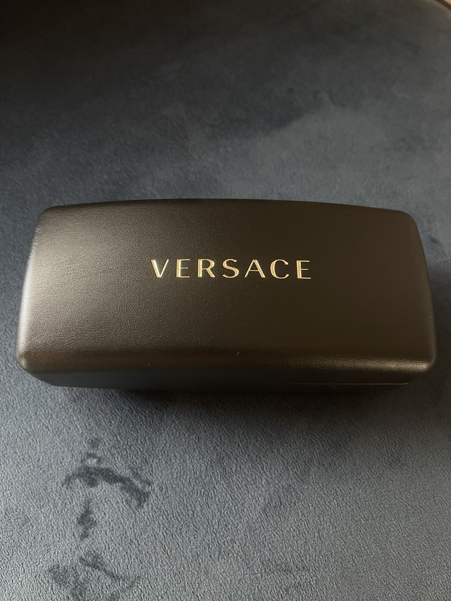 NEW Versace Sunglasses Leather Case