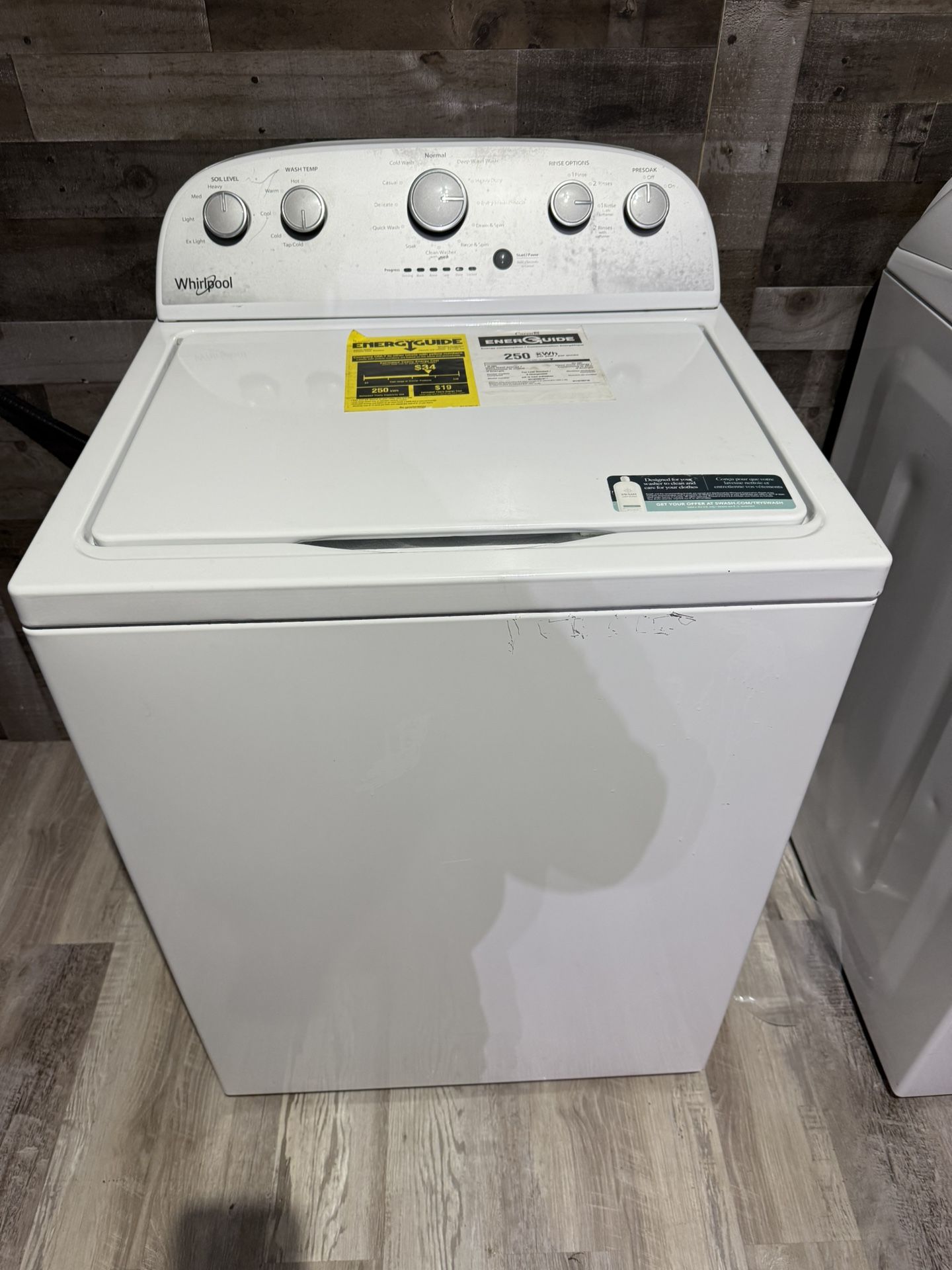 Newer Whirlpool 2 N 1 Removable Agitator HE Washer- Delivery Available 