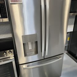 GE Stainless Steel 25.6 Cu. Ft. French Door Refrigerator 
