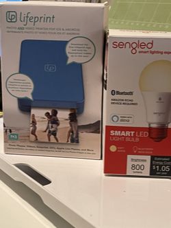 life print printer with smart bulb