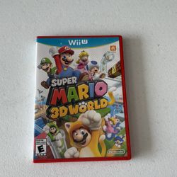Nintendo Wii U Super Mario 3D World game