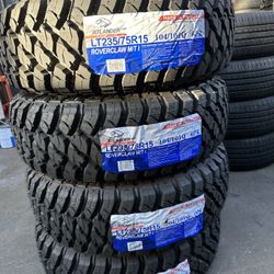 LT 235/75/15 Atlander MT New Mount And Balance Included Montadas Y Balanciadas Gratis