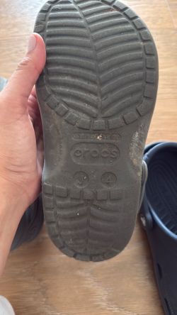 Kids crocs size 4&5 (sold together)