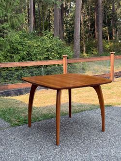 modern walnut dining table