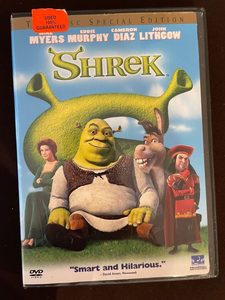 Shrek (DVD, 2-Disc Special Edition) – DreamWorks Animated Classic