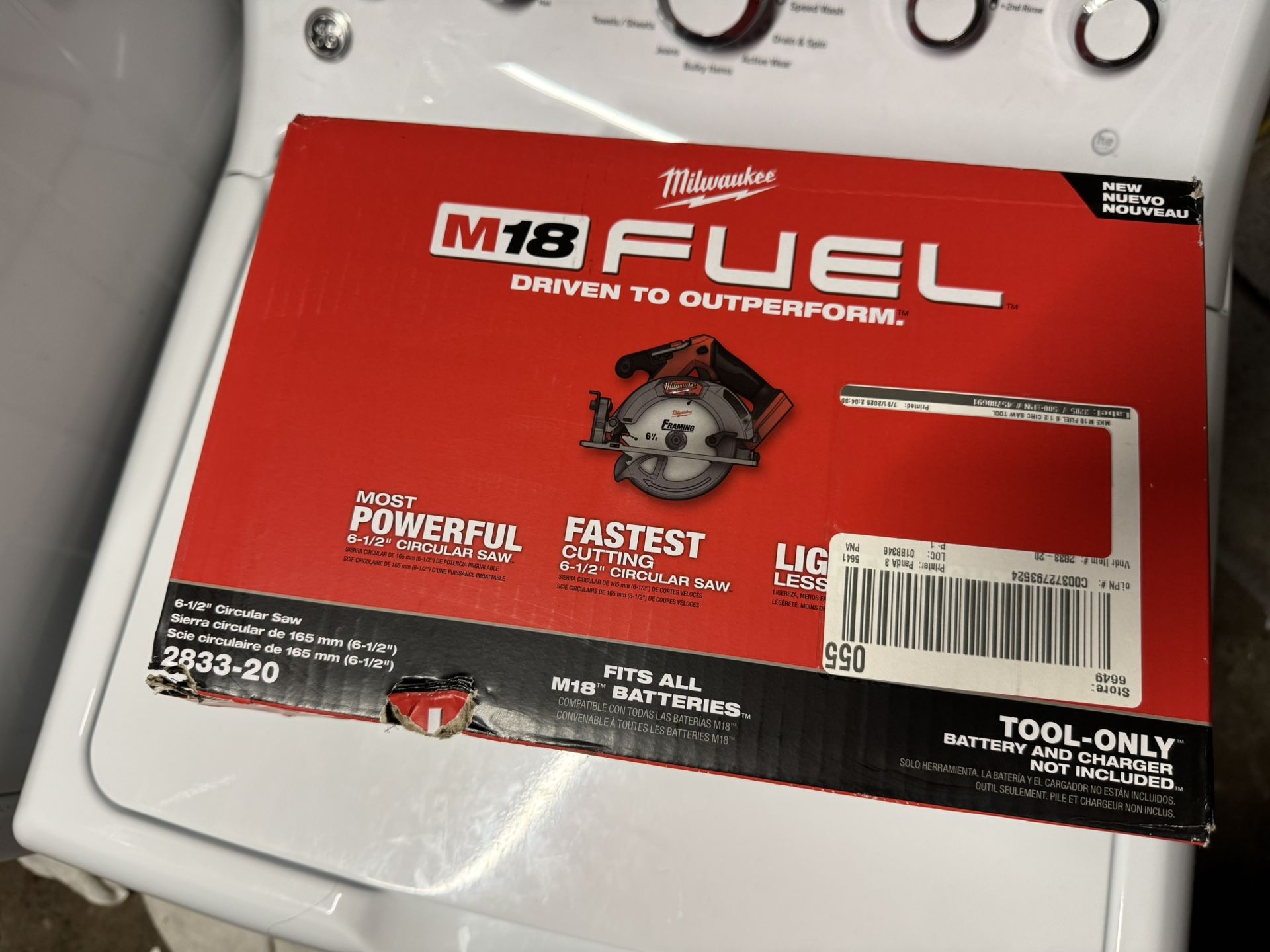 New Milwaukee M18 Circular Saw 