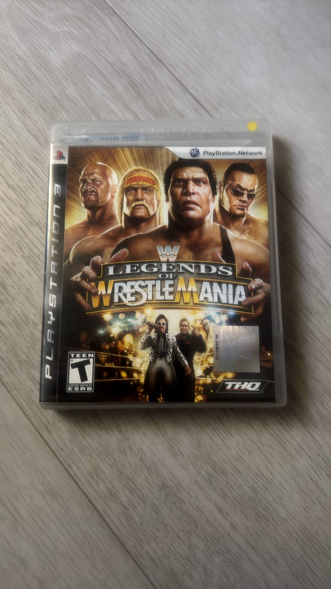 WWE Legends Of WrestleMania PS3