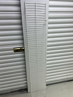 White wire closet shelf