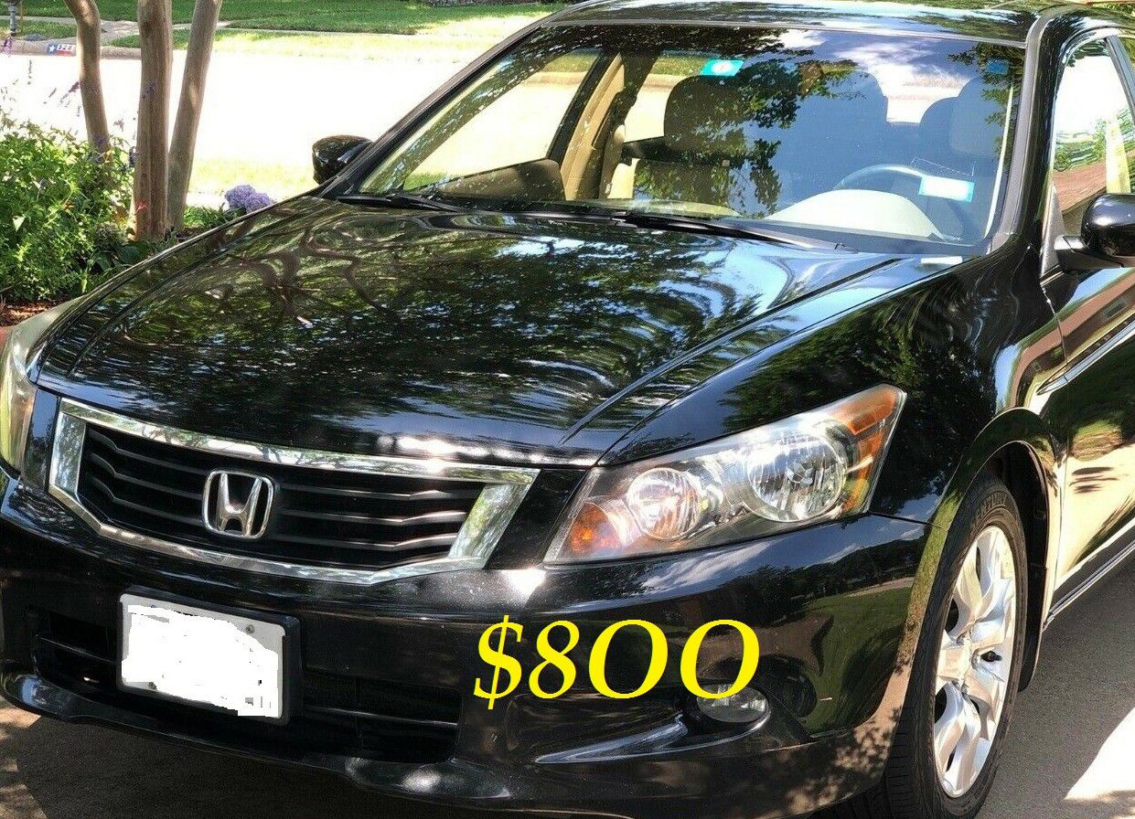🟢✅$8OO URGENT I sell my family car 2OO9 Honda Accord EX-L Everything is working great!🟢✅ Runs great and fun to drive!!🟢✅