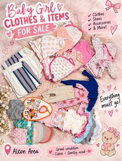 Baby girl, clothes, & More