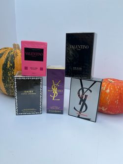Designer Fragrance  – Valentino, YSL, Marc Jacobs