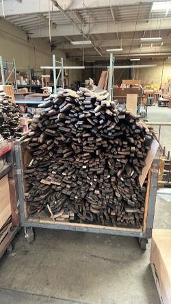 Whiskey barrel staves