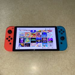 NINTENDO SWITCH OLED MOD with 7500 GAMES INCLUDED