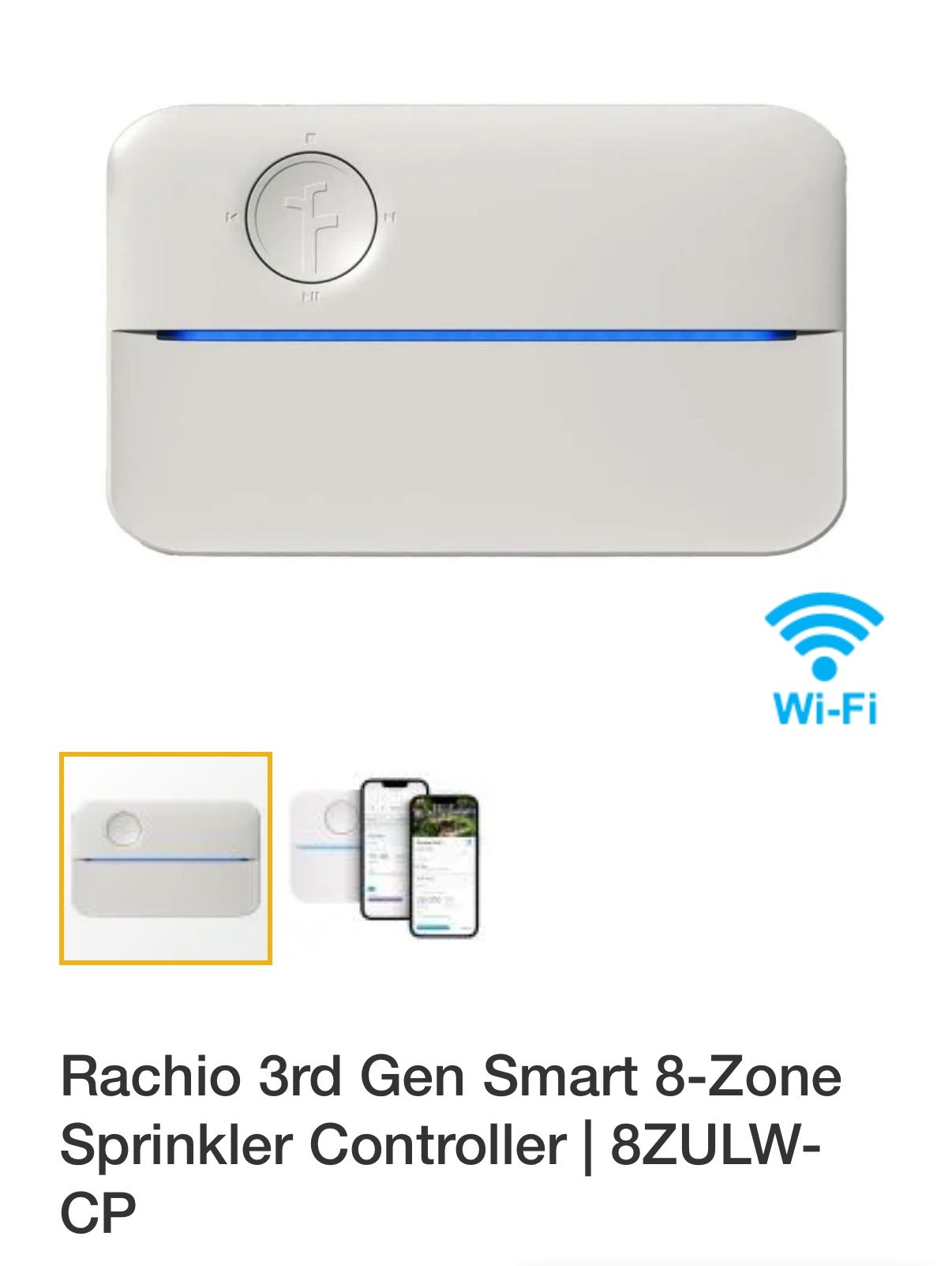 Rachio 3rd Gen Smart 8 Zone