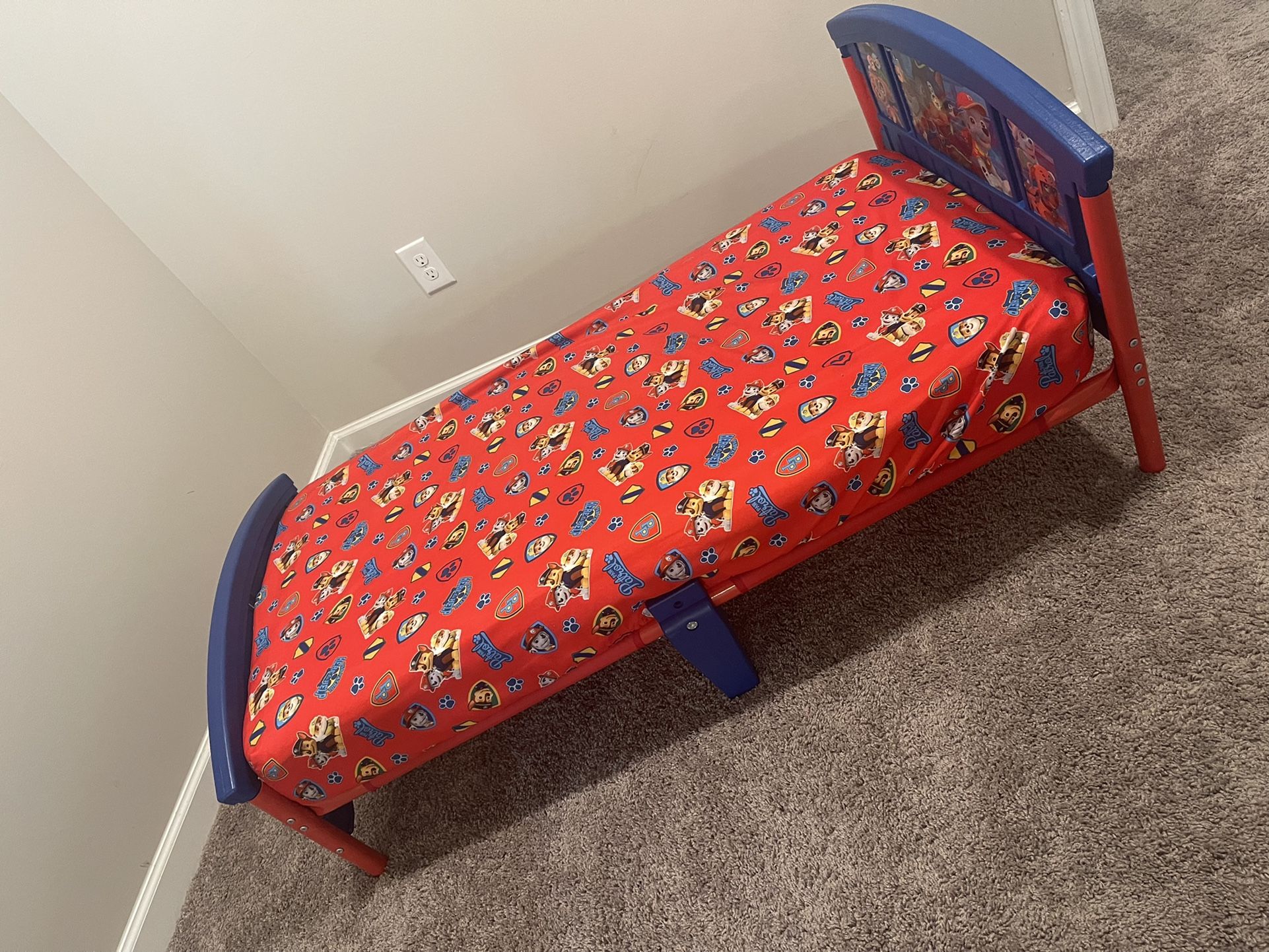 Toddler Paw Patrol Bed (mattress Not Included) 