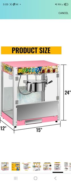 Popcorn machine