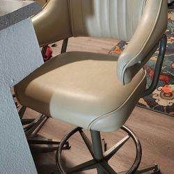 Leather Chaise Lounge Chair - $40