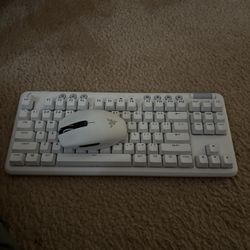 Logitech Keyboard, Razer Mouse