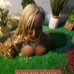 Hand Braided Wig Made By Me 