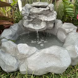 Beautiful Tropical Fountain With Pump Included 