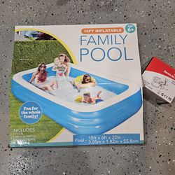 New family swimming pool