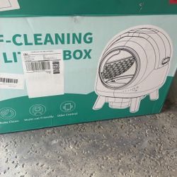 Self-Cleaning Cat Litter Box, Automatic for Multiple Cats with Smart APP Control, Dual Safety Protection, Odor-Free Waste Disposal, Includes Trash Bag