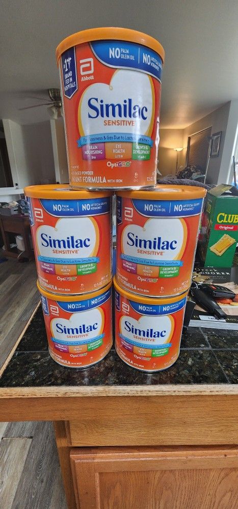 Similac Sensitive Formula 5 Cans